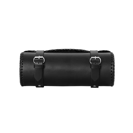 BSM4690 ApexMoto Premium Large Leather Round Tool Bag