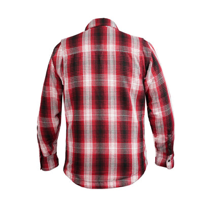 BSM5047 MileArmor — Men's Flannel Riding Shirt