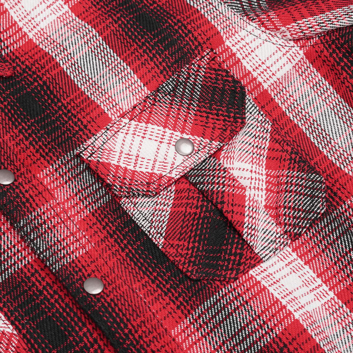 BSM5047 MileArmor — Men's Flannel Riding Shirt
