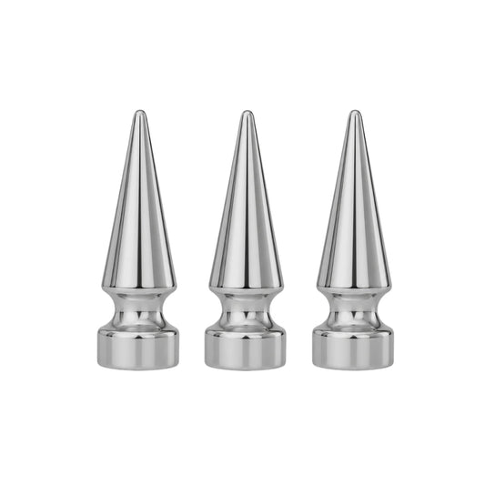 BSM00SPK102 Chrome Screw-back Spike Studs - 12mm