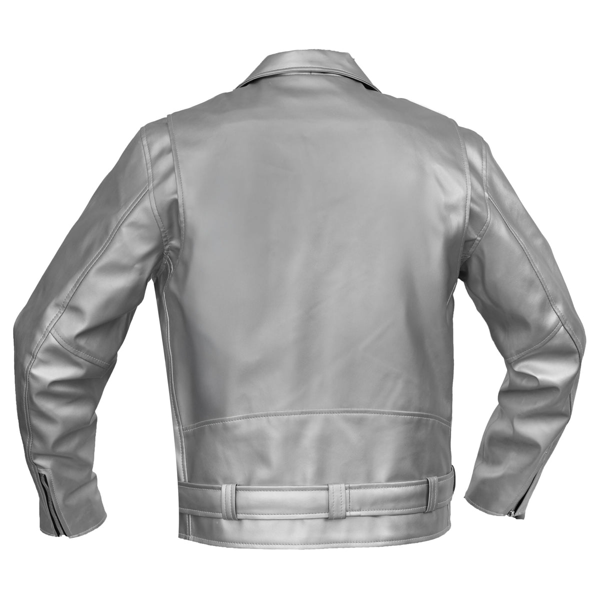 BSM4666 Iron Phantom Men’s Faux Leather Motorcycle Jacket