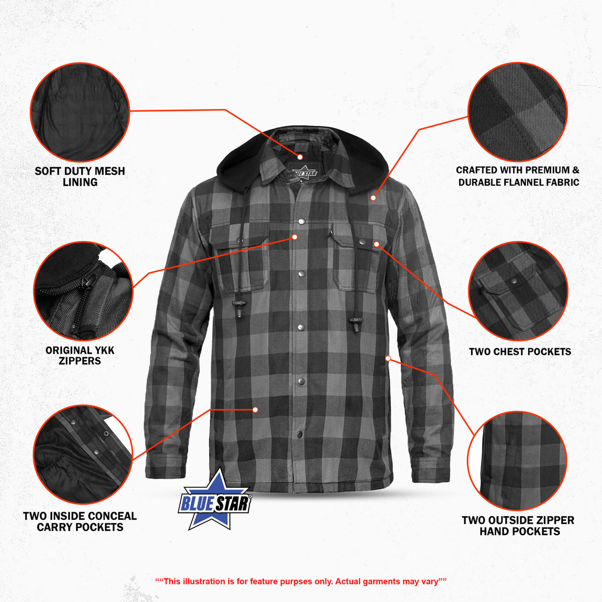 Smokeline - Men’s Flannel Shirt