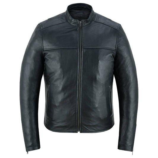 BSM1170 Wanton Men's Fashion Leather Jacket