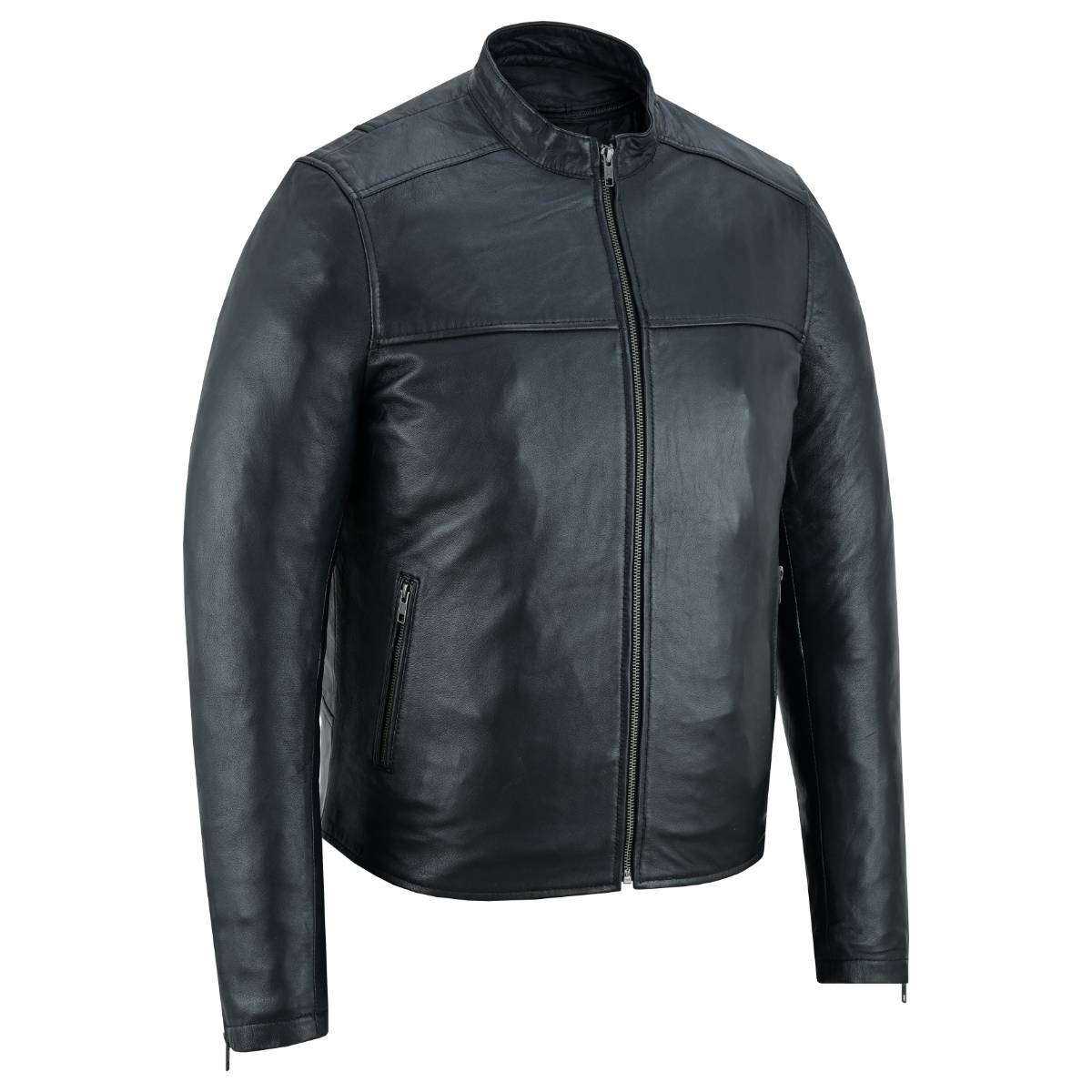 BSM1170 Wanton Men's Fashion Leather Jacket