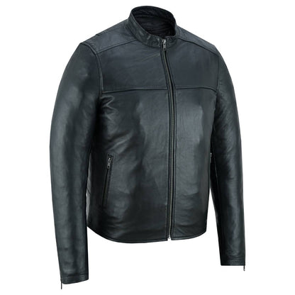 BSM1170 Wanton Men's Fashion Leather Jacket