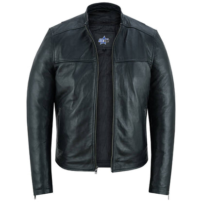 BSM1170 Wanton Men's Fashion Leather Jacket