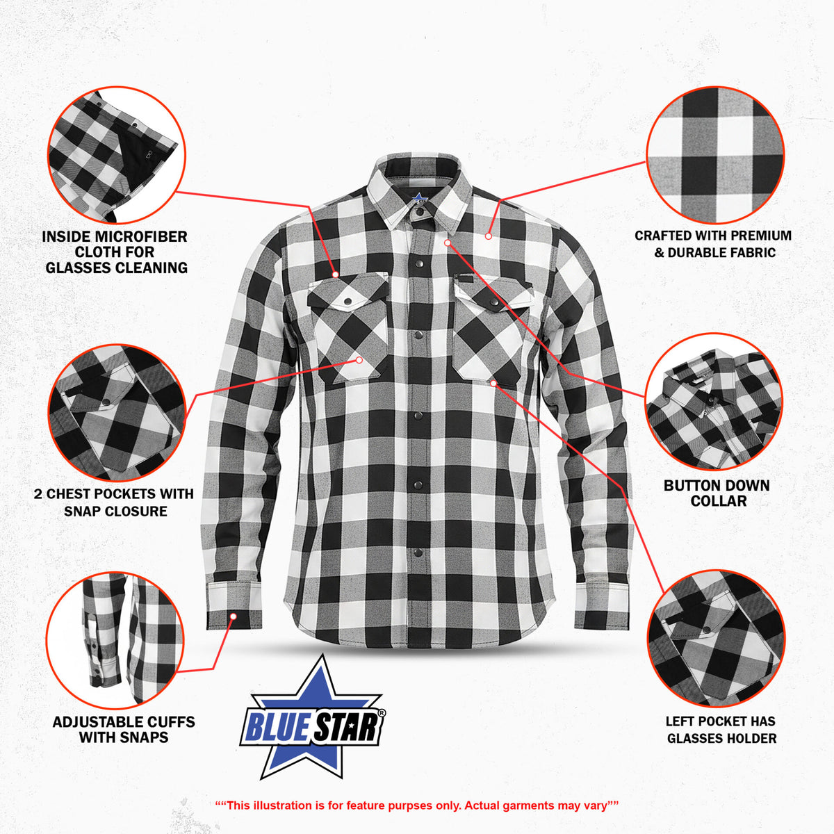 BSM4682 Stonepine Men's Flannel Shirt