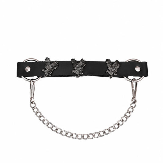 Boot Chain - Gunmetal Eagle Flight
