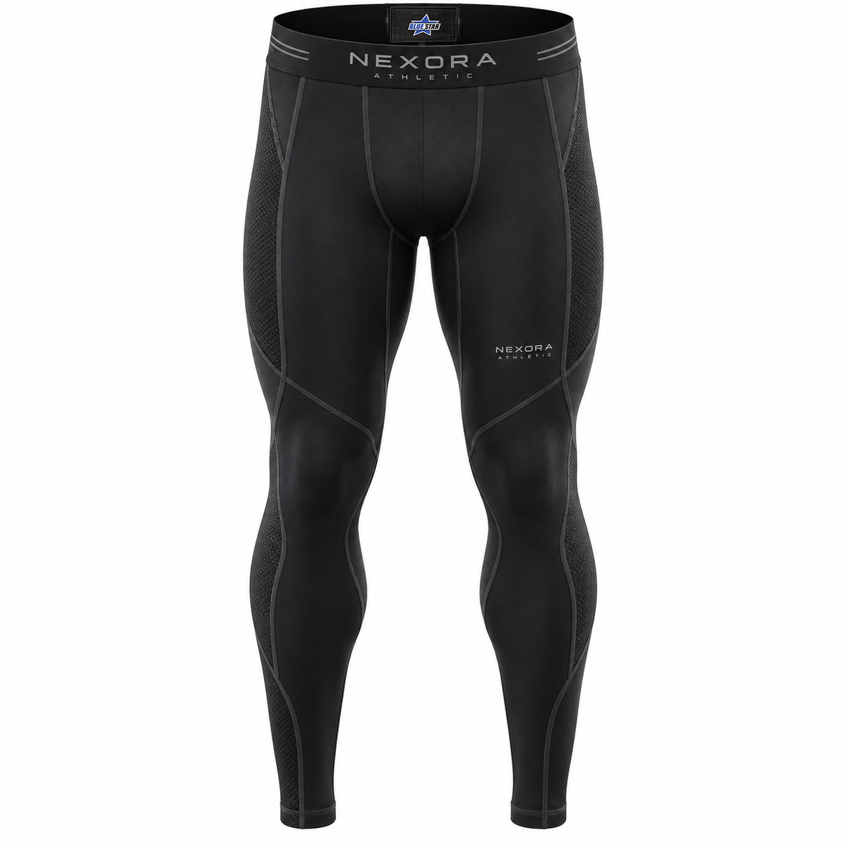 Custom Manufactured Ergonomic Compression Base Layer Top - Grey & Light Grey
