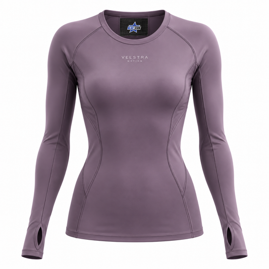 Custom Manufactured Ergonomic Compression Base Layer Top - Pink