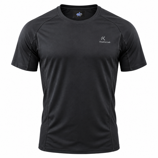 Custom Manufactured Functional Cross-Training Athletic Shirt - Grey & Charcoal