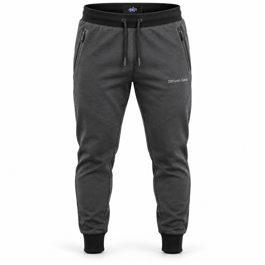 Custom Manufactured Gym & Fitness Training Performance Top - Charcoal & Grey