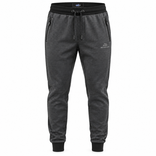 Custom Manufactured Athleisure Performance Lifestyle Pullover - Charcoal & Grey