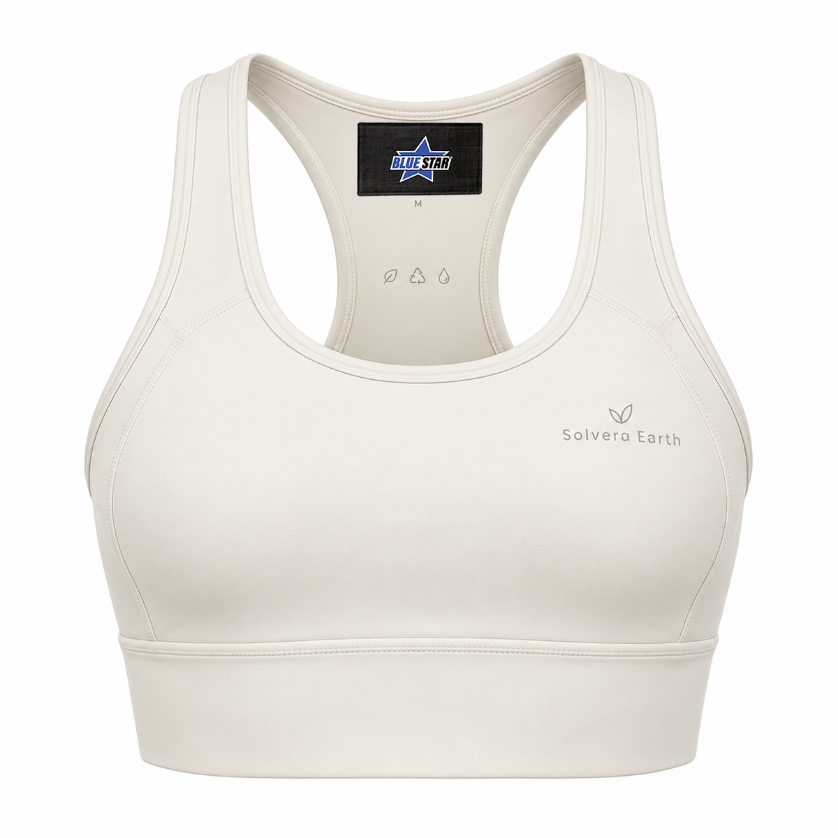 Custom Manufactured Recycled Eco-Performance Activewear - Grey & White