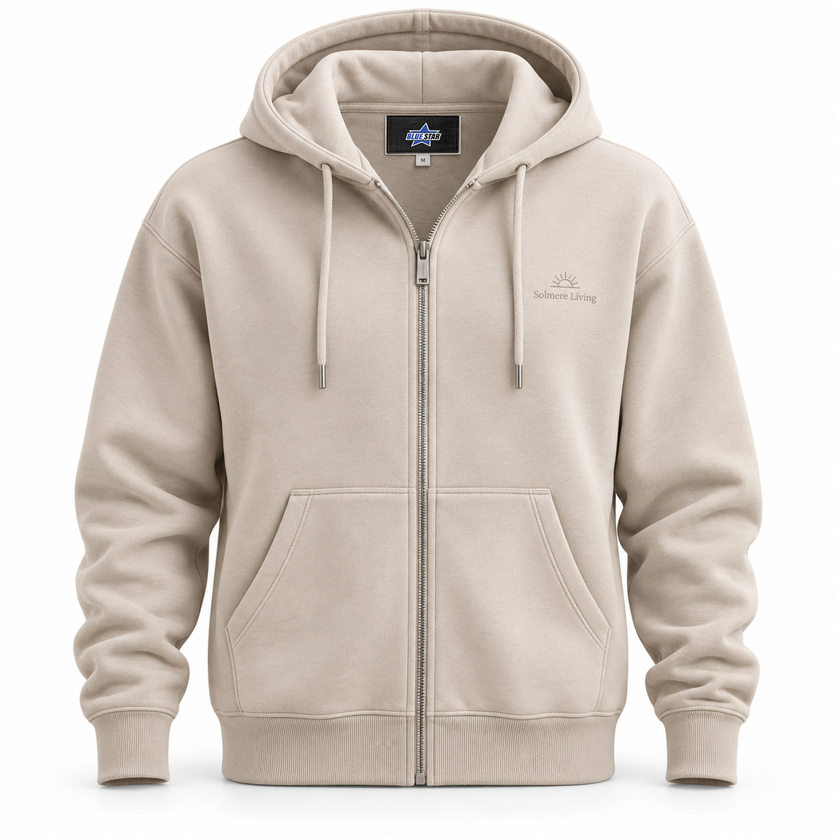 Custom Manufactured Recovery & Wellness Lounge Activewear - Tan & Charcoal