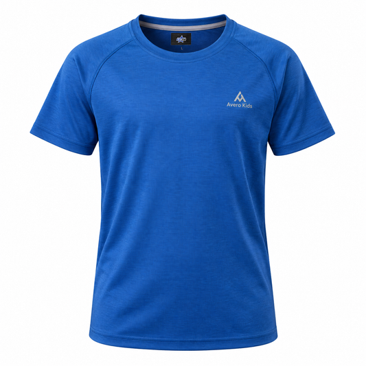 Custom Manufactured Youth Athletic Performance Sportswear - Royal Blue