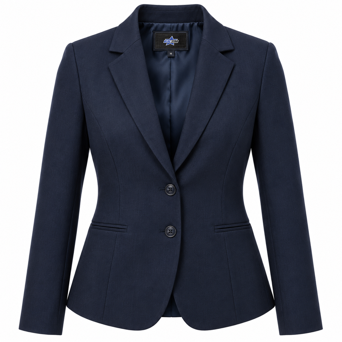 Custom Manufactured Tailored Executive Business Blazer & Suit - Navy