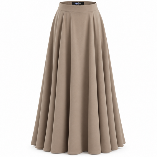 Custom Manufactured Contemporary Modest Tunic & Longline Wear - Tan