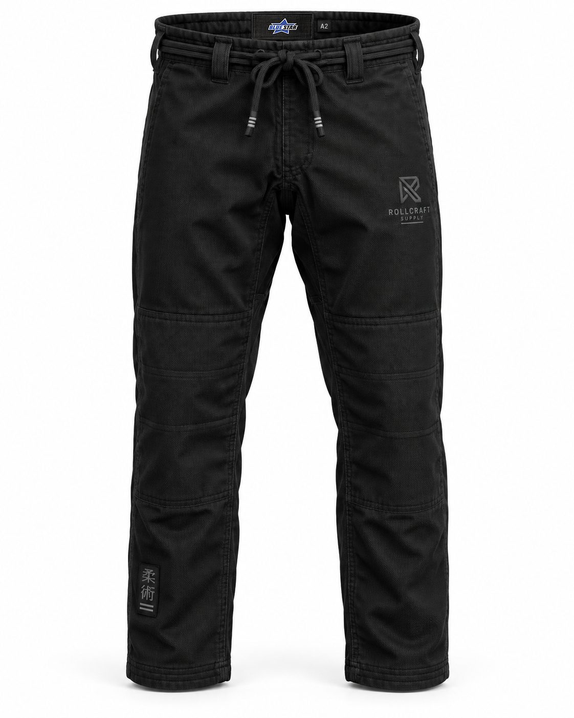 Custom Manufactured Premium Brazilian Jiu-Jitsu BJJ Gi - Black & Light Grey
