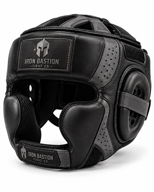 Custom Manufactured Full-Protection Combat Sparring Armor - Charcoal & Black