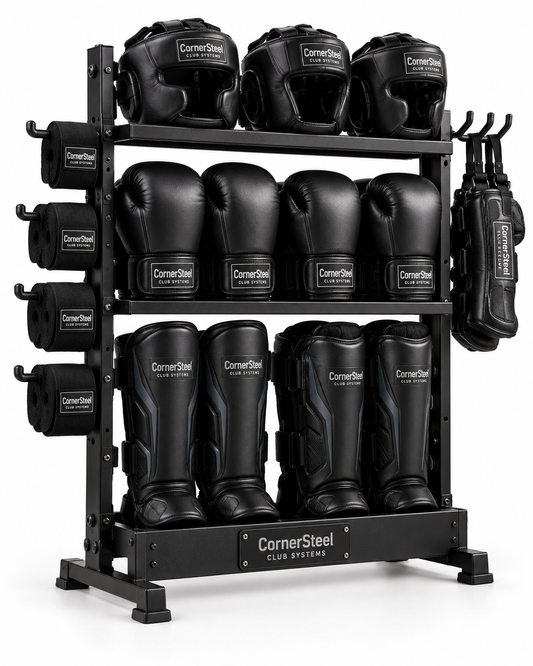 Custom Manufactured Heavy Combat Gym Equipment & Training Bag - Light Grey & Black