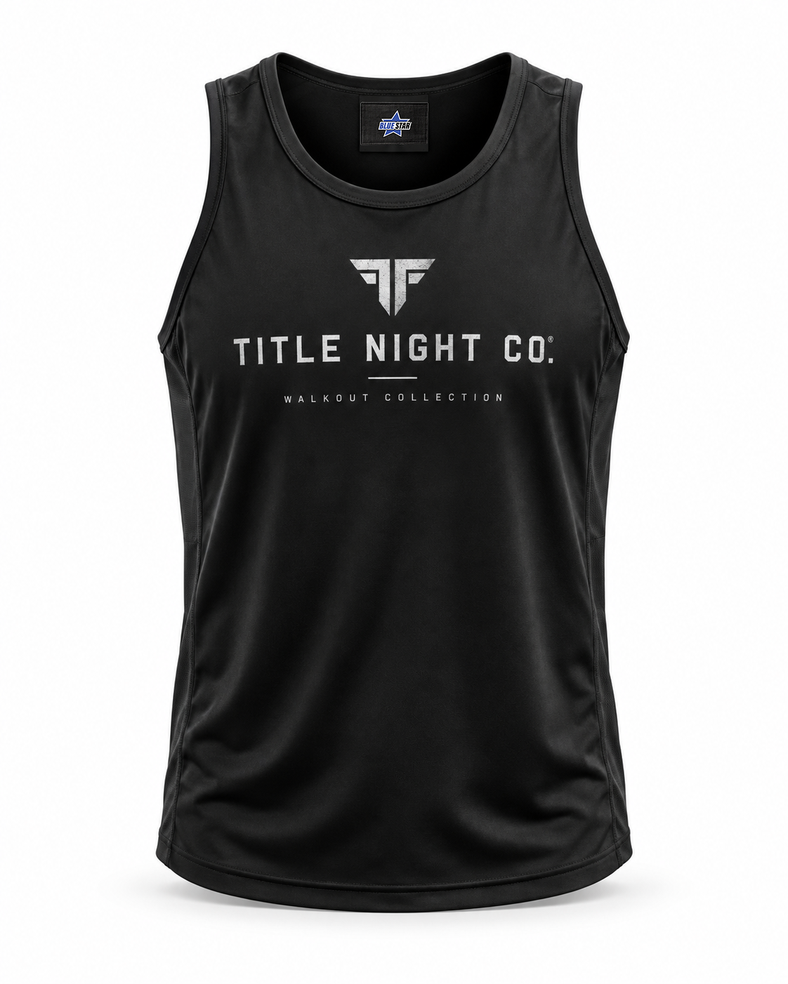Custom Manufactured Walkout Fighter Championship Hoodie - Black & Light Grey