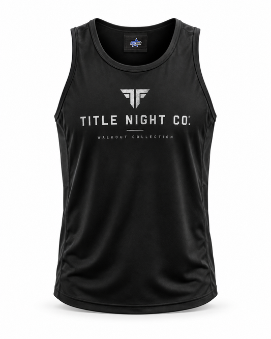 Custom Manufactured Walkout Fighter Championship Hoodie - Black & Light Grey