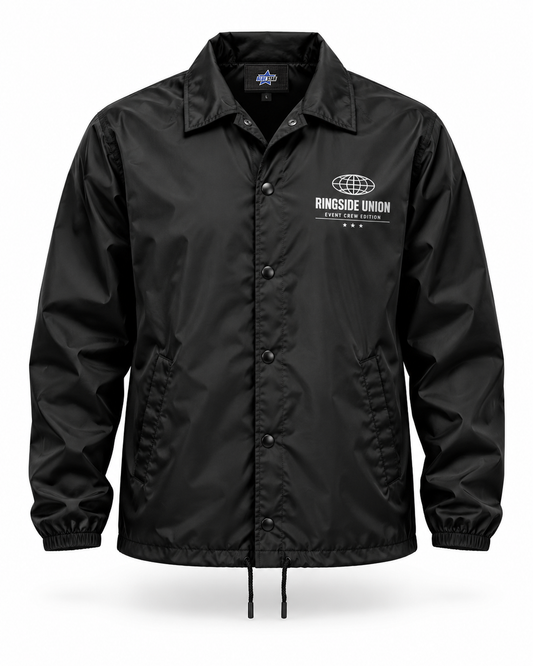 Custom Manufactured Walkout Fighter Championship Hoodie - White & Black