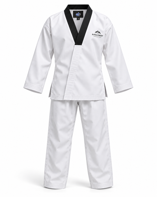 Custom Manufactured Traditional Martial Arts Uniform Gi - Grey & White