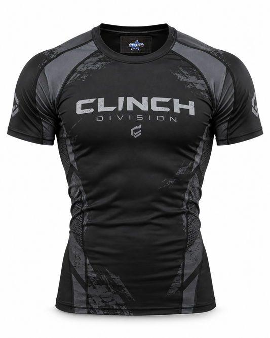 Custom Manufactured Elite Competition MMA Fight Shorts - Charcoal & Grey