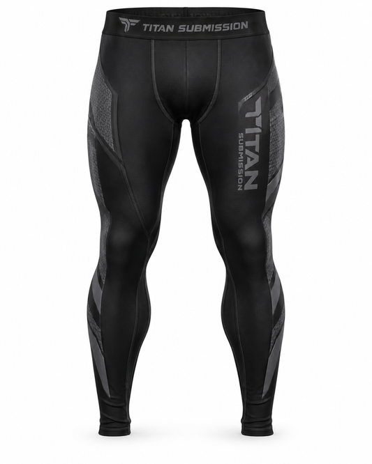 Custom Manufactured Elite Competition MMA Fight Shorts - Charcoal & Grey