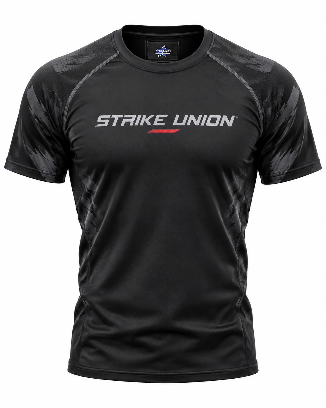 Custom Manufactured MMA High-Performance Training Shirt - Charcoal & Grey