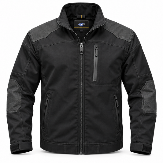 Custom Manufactured Heavy-Duty Cut-Resistant Workwear Protective Gear - Grey & Charcoal
