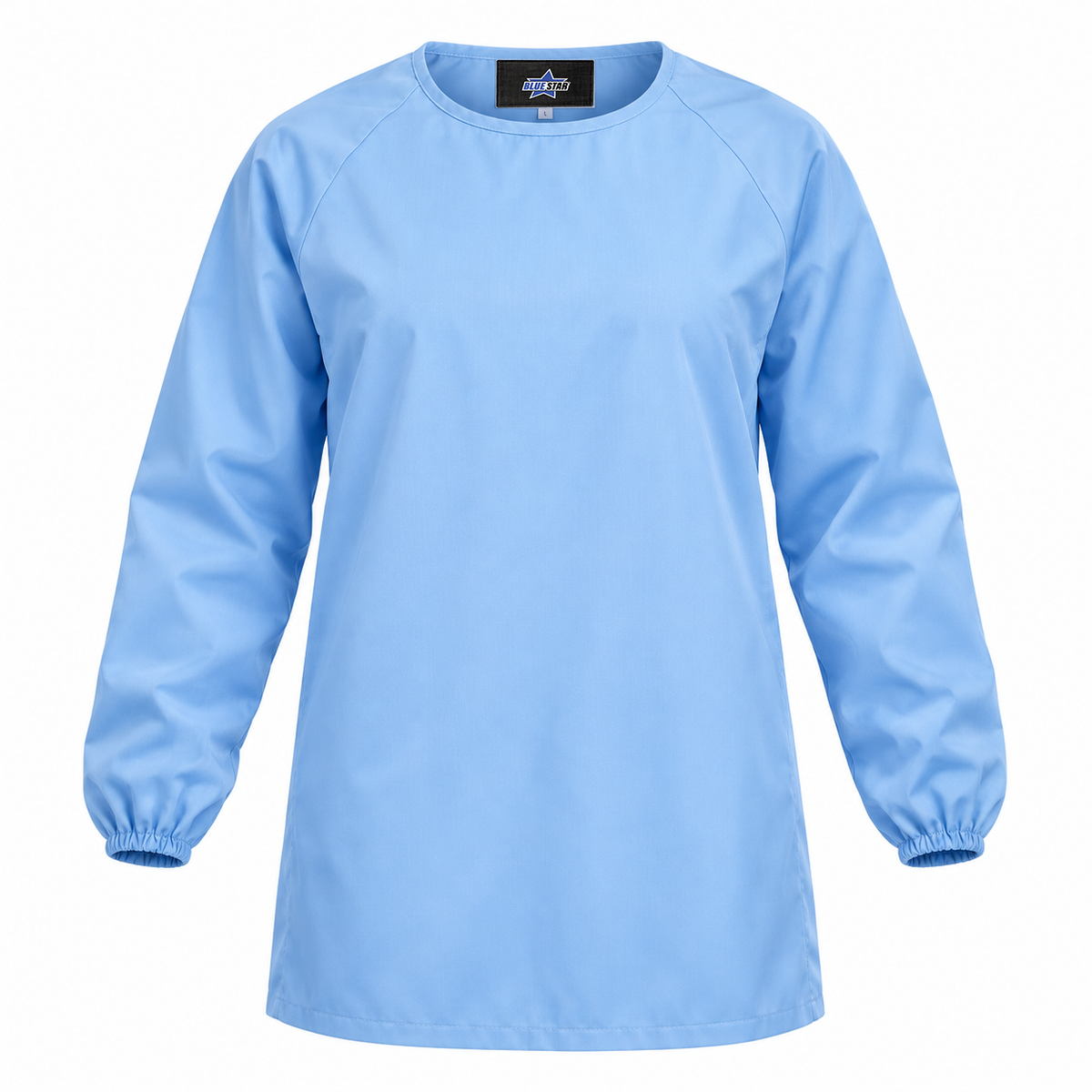 Custom Manufactured Food Industry Sanitary Processing Overcoat - Royal Blue