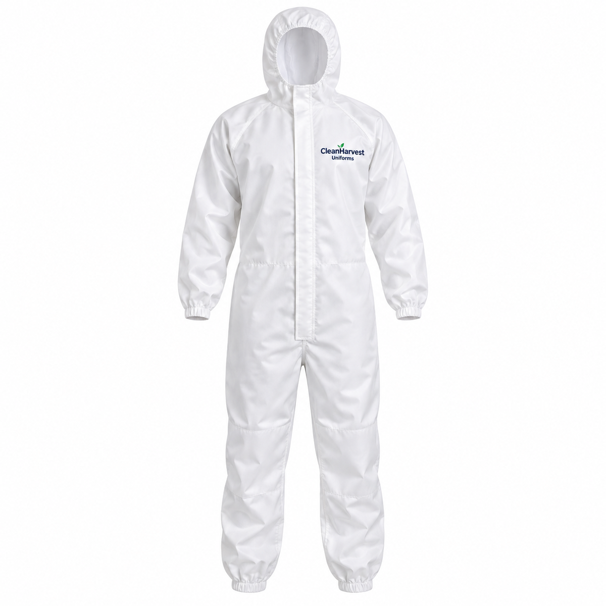 Custom Manufactured Food Industry Sanitary Processing Overcoat - White