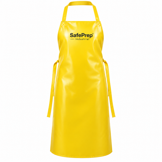Custom Manufactured Food Industry Sanitary Processing Overcoat - Yellow