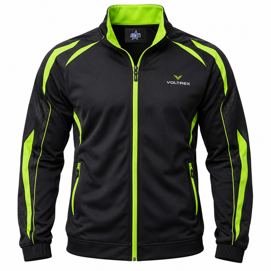 Custom Manufactured Pro Mesh Basketball Uniform - Green & Black