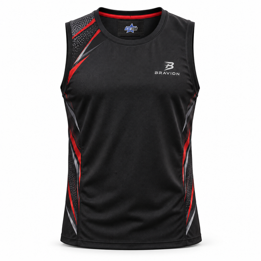 Custom Manufactured Sublimated Cricket Team Playing Kit - Grey & Red