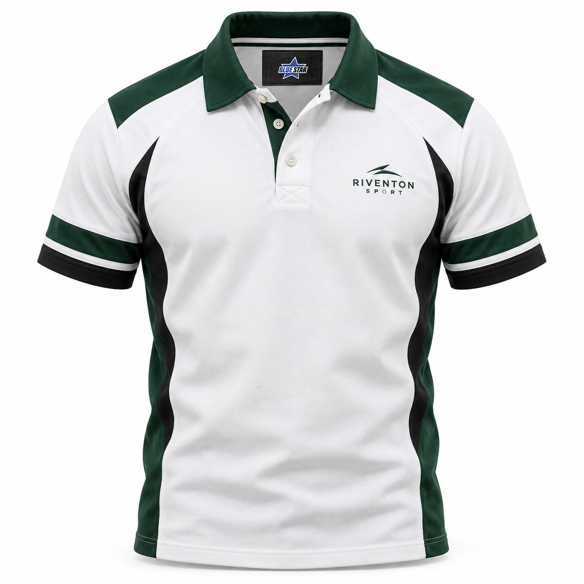 Custom Manufactured Heavyweight Match Rugby Jersey - Olive & White