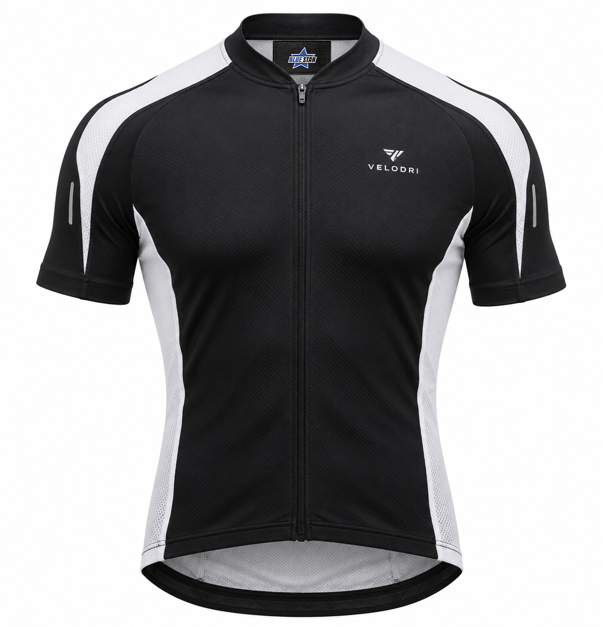 Custom Manufactured Pro Court Tennis Polo & Athletic Match Wear - Light Grey & Black
