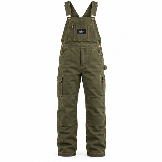 Custom Manufactured Heavy-Duty Canvas Field Utility Jacket - Gold