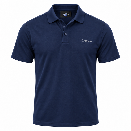 Custom Manufactured Corporate Oxford Executive Uniform Shirt - Navy