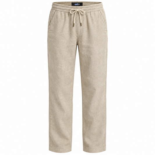Custom Manufactured 100% Pure Organic Cotton Natural Garment - Tan