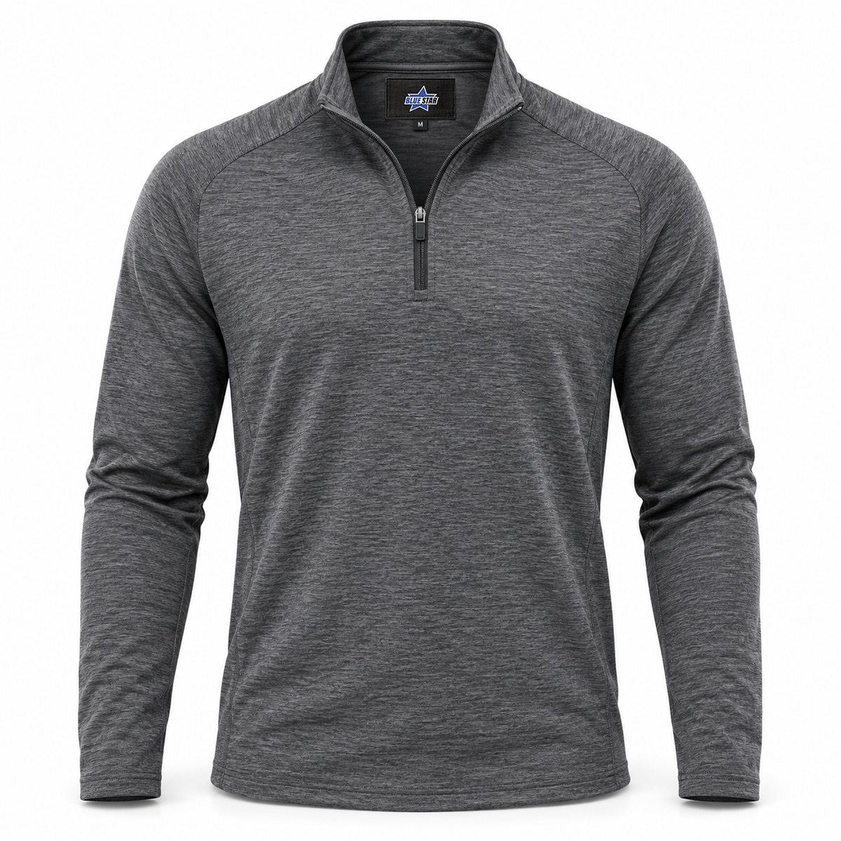 Custom Manufactured Technical Moisture-Wicking Performance Shirt - Charcoal