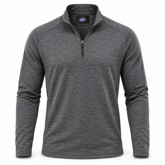 Custom Manufactured Technical Moisture-Wicking Performance Shirt - Charcoal