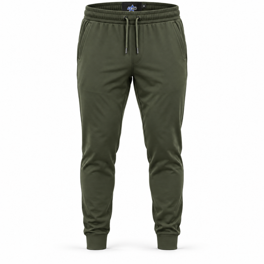 Custom Manufactured Technical Moisture-Wicking Performance Shirt - Charcoal & Khaki