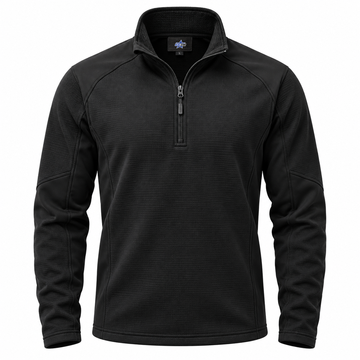 Custom Manufactured Technical Breathable Weather-Resistant Softshell - Grey & Black