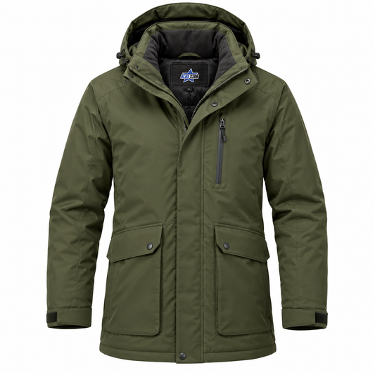 Custom Manufactured Durable Weatherproof Technical Anorak - Gold