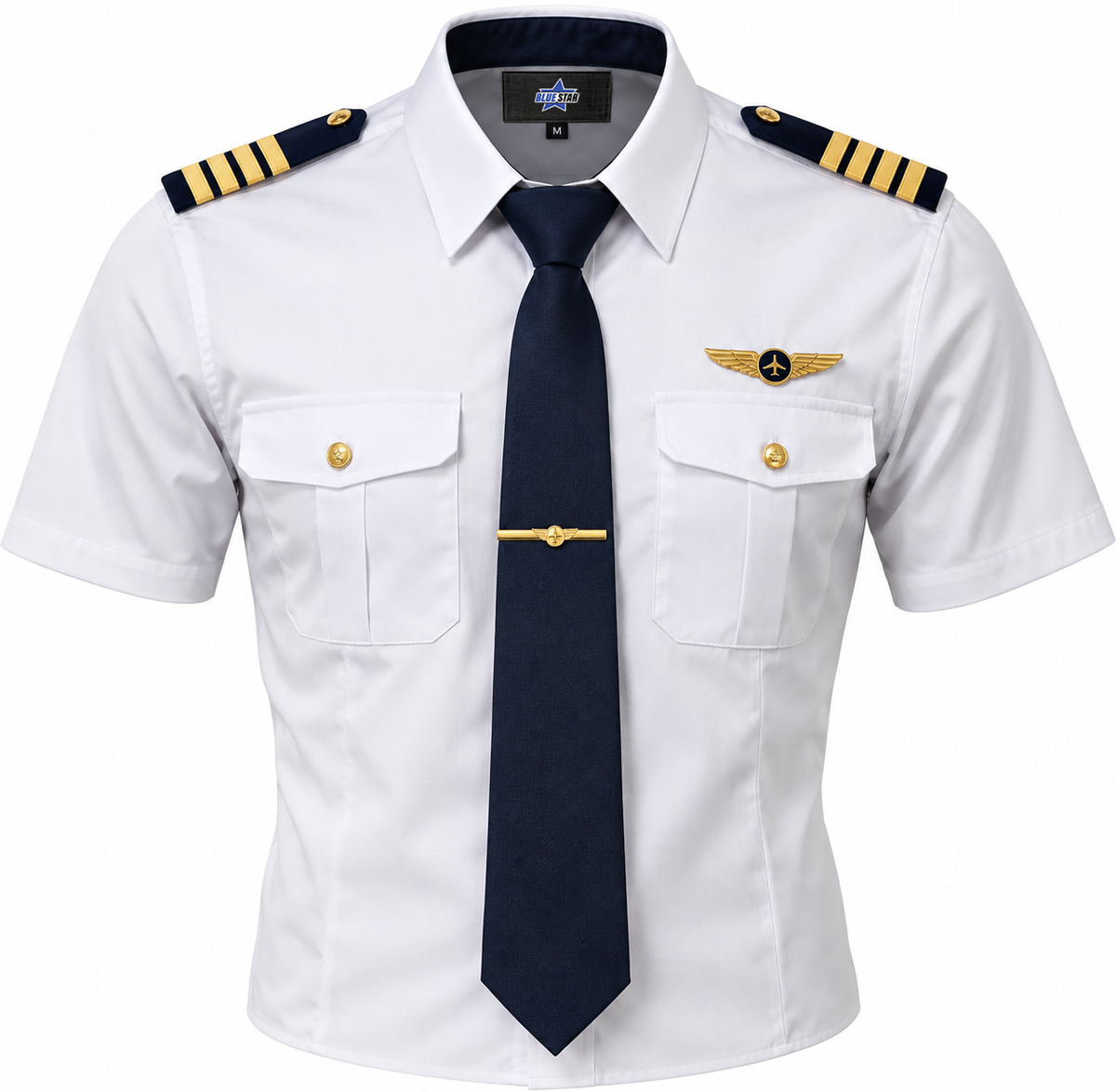 Custom Manufactured Skyfalcon Tactical Aviator Pilot Flight Suit - White & Navy