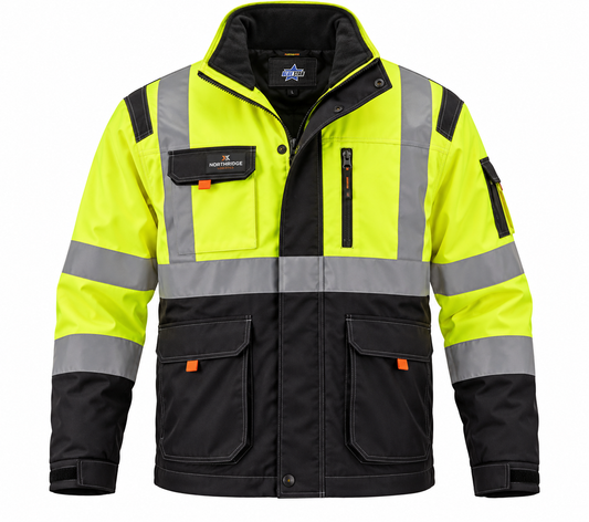 Custom Manufactured Transport Courier & Warehouse Dispatch Uniform - Yellow & Black